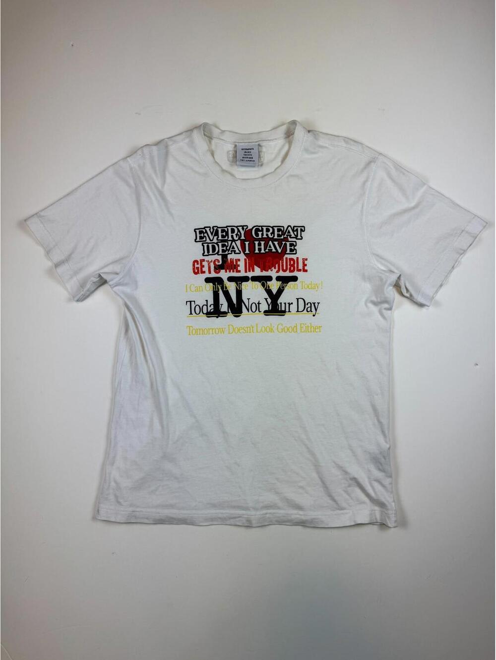 Vetements I  3 NY Tee